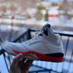 Nike Air Jordan 5 Retro “White/Infrared”